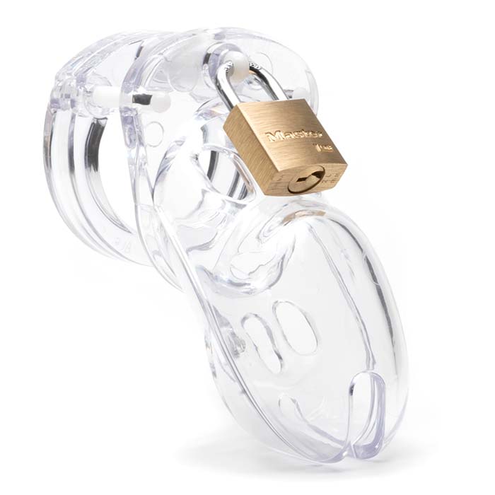 CB-3000 Clear Male Chastity Device