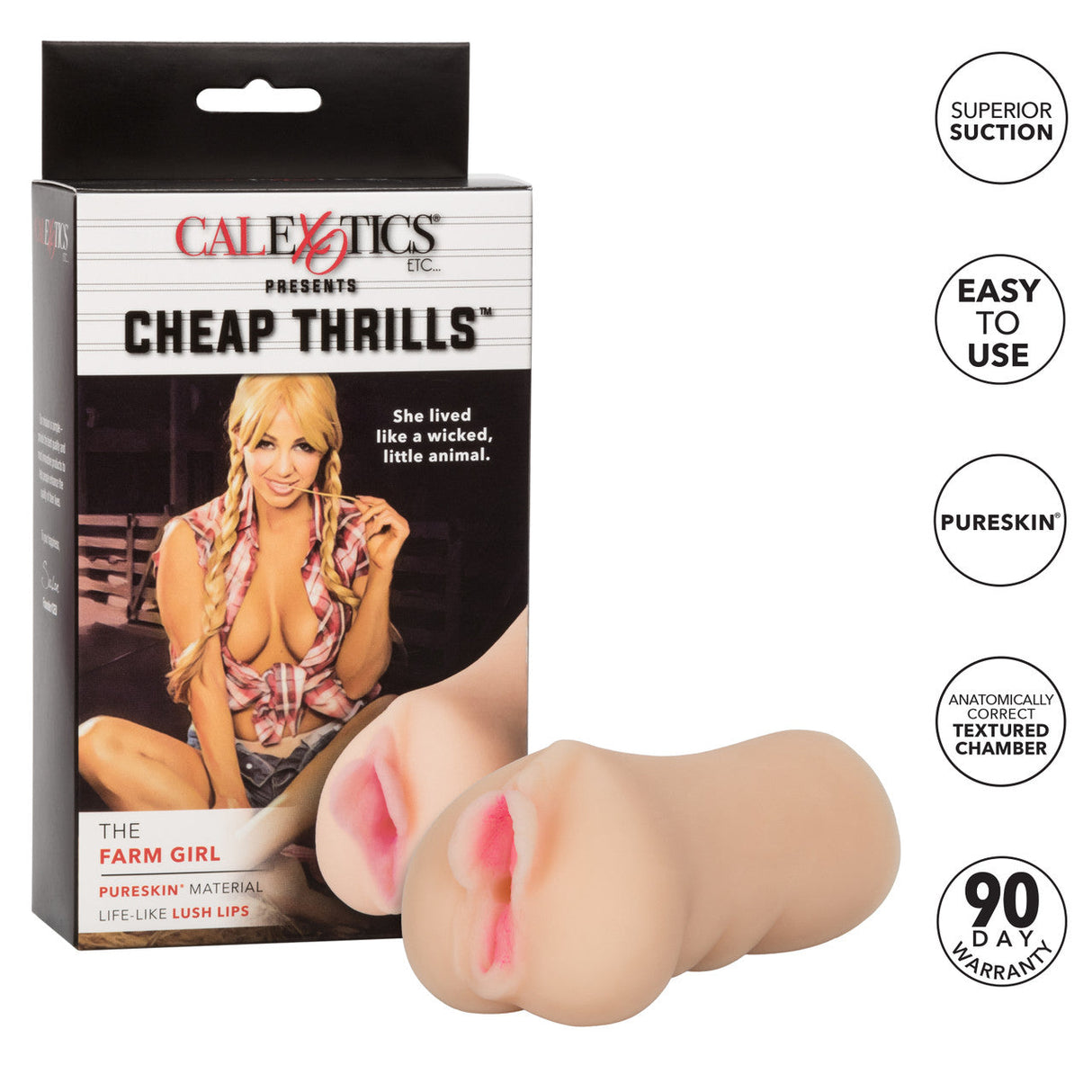 Cheap Thrills PureSkin Pocket Pussy