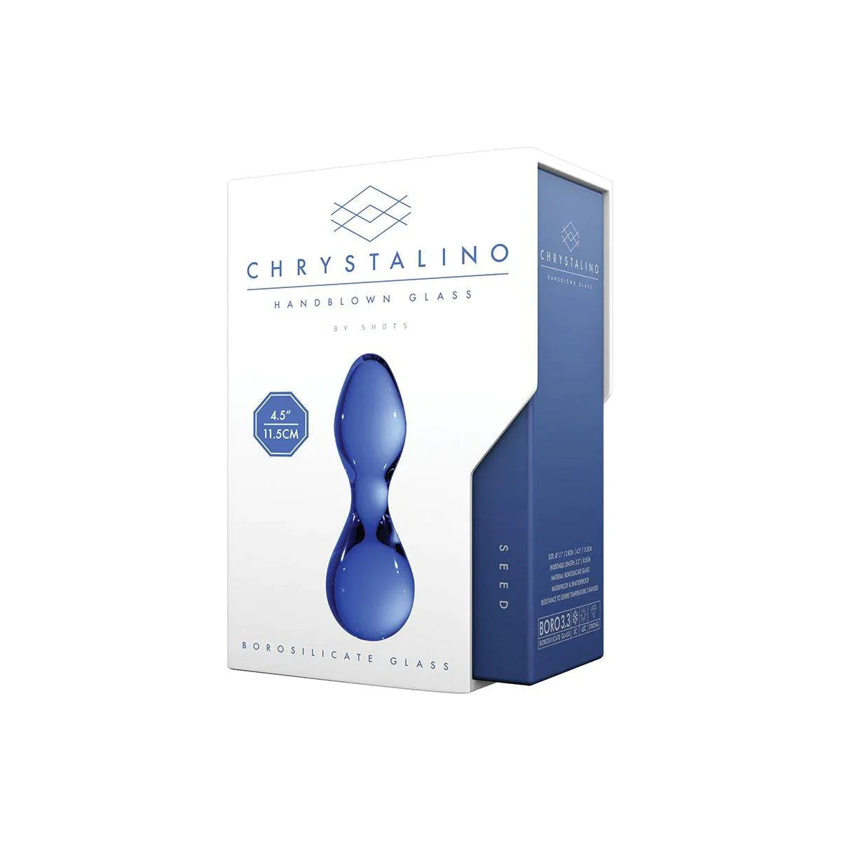 Chrystalino Seed Glass Butt Plug