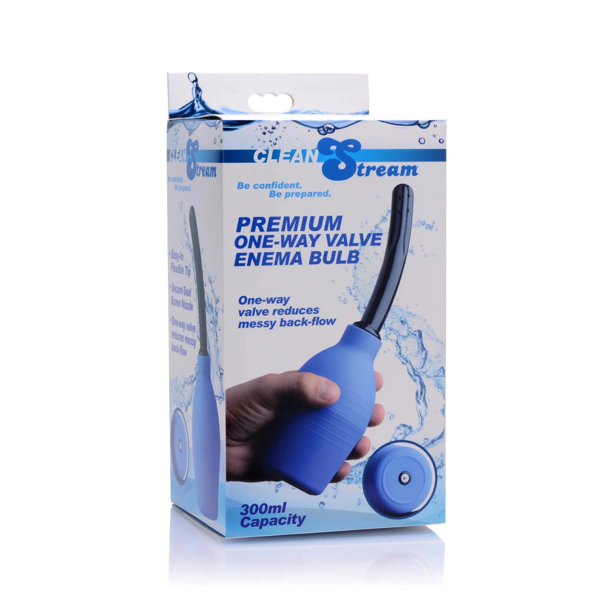 CleanStream Premium One-Way Valve Enema Bulb