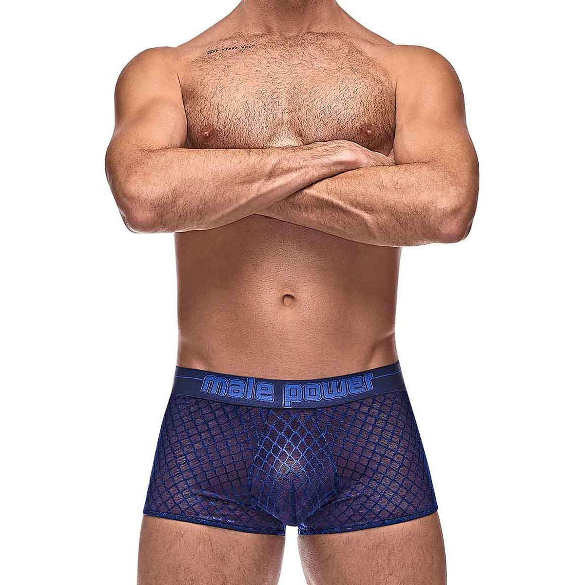 Diamond Mesh Mini Short