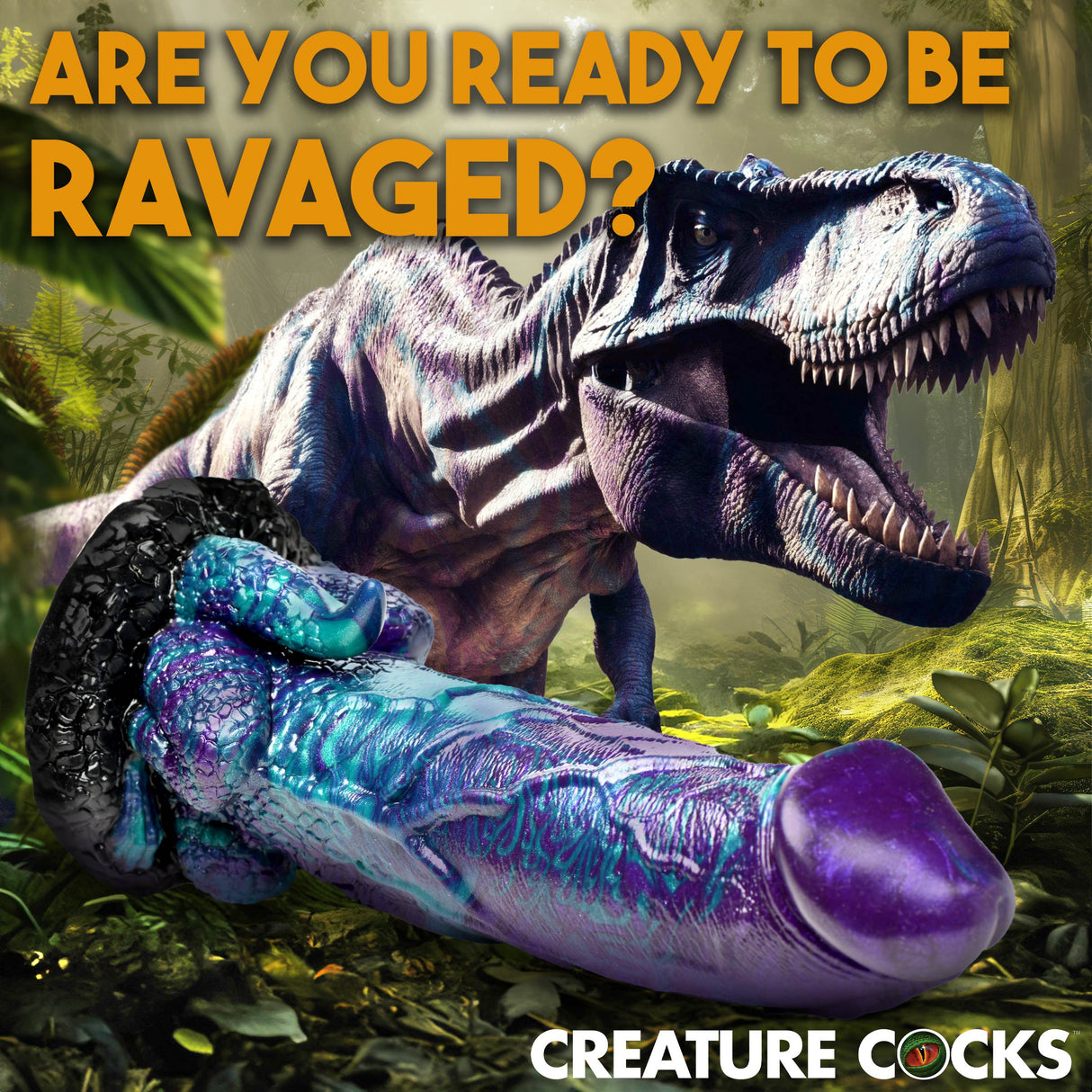 Dino-Dick Silicone Dildo