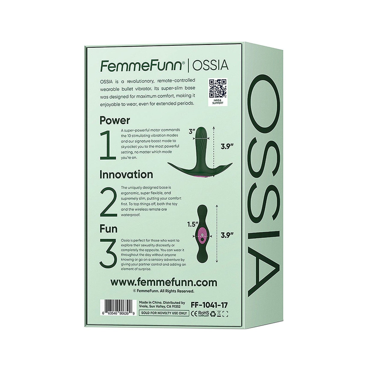 Femme Funn Ossia Wearable Bullet Vibrator