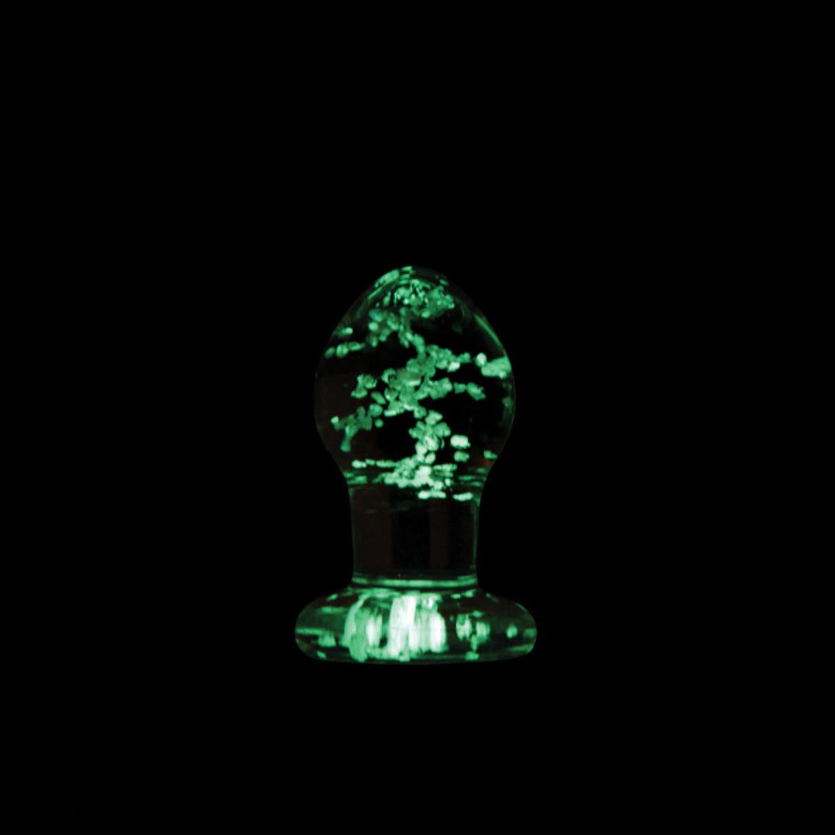 Firefly Clear Glass Plug - Glow
