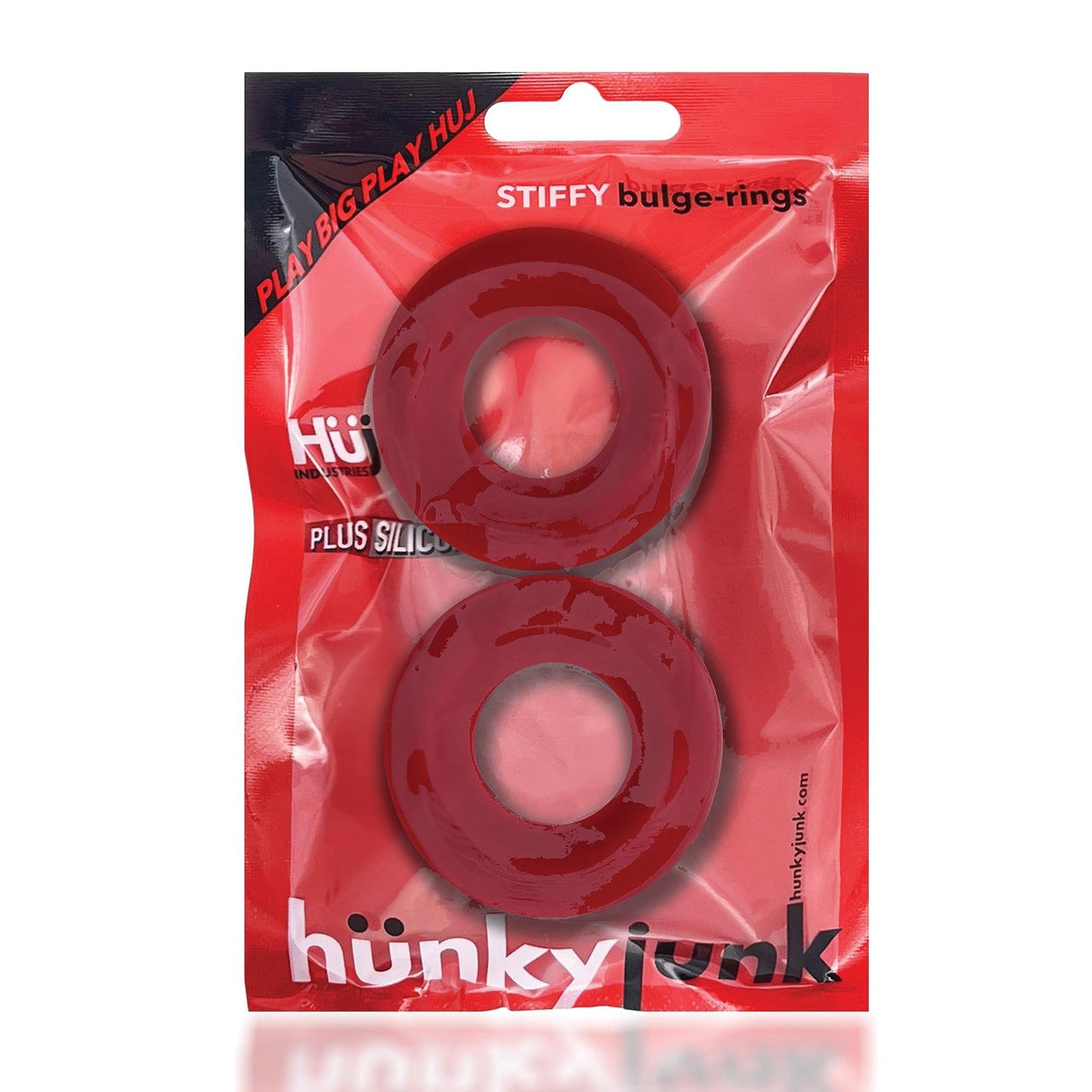 Hunky Junk Stiffy Cock Rings - 2 Pack
