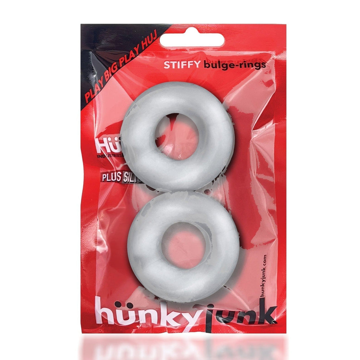 Hunky Junk Stiffy Cock Rings - 2 Pack