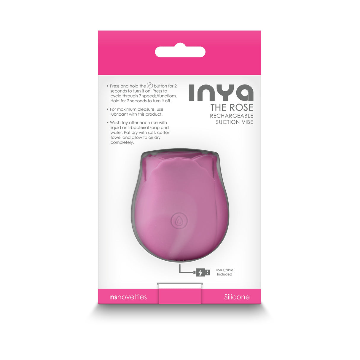 Inya Rose Rechargeable Suction Vibe