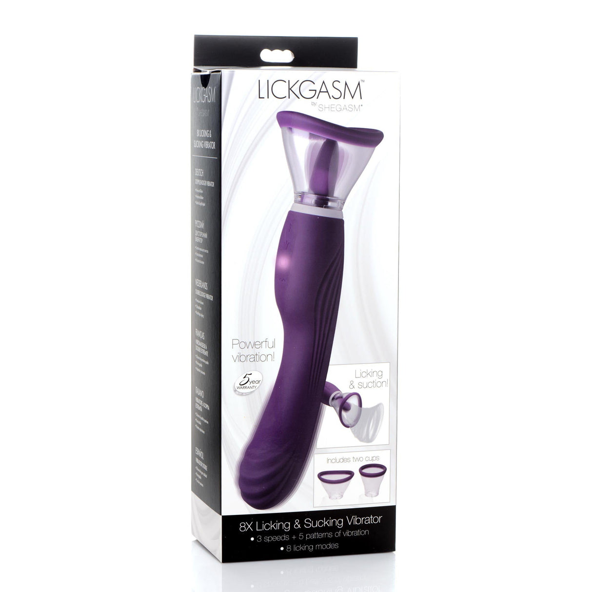 Lickgasm Licking And Sucking Vibrator