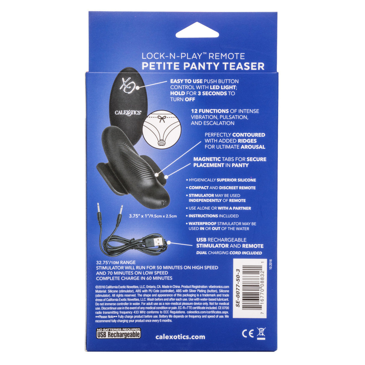 Lock-N-Play Remote Petite Panty Teaser Vibe