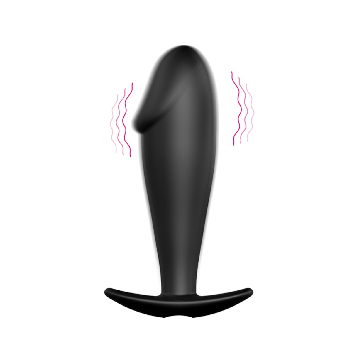 Pretty Love Vibrating Penis Butt Plug