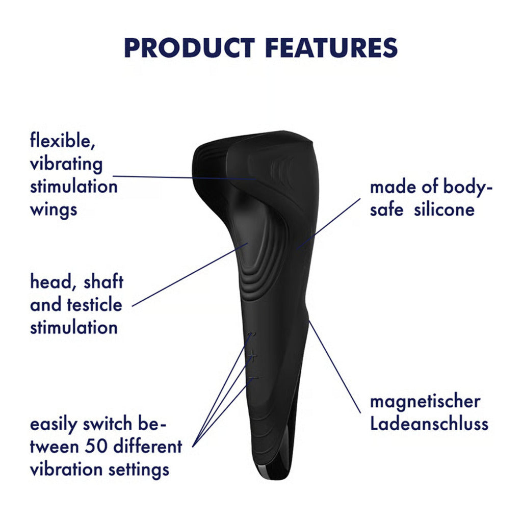 Satisfyer Men Wand Vibrating Stroker