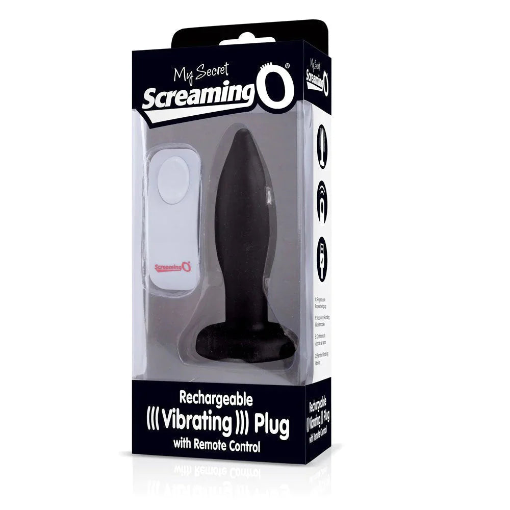 Screaming O Rechargeable Vibrating Butt Plug
