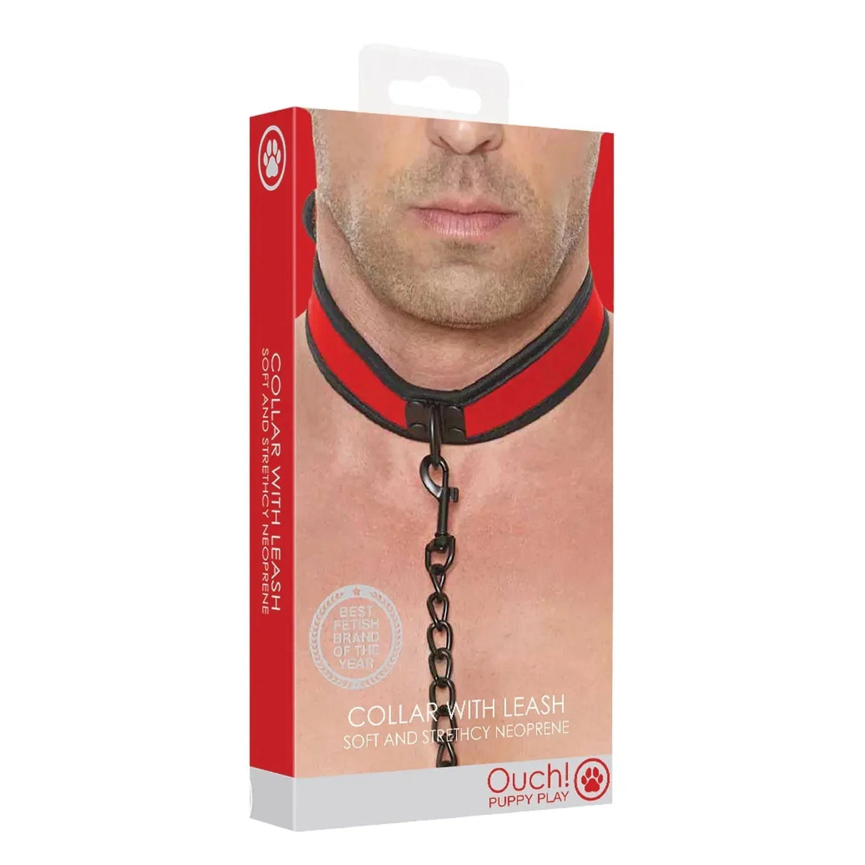 Shots Ouch Puppy Play Collar with Leash