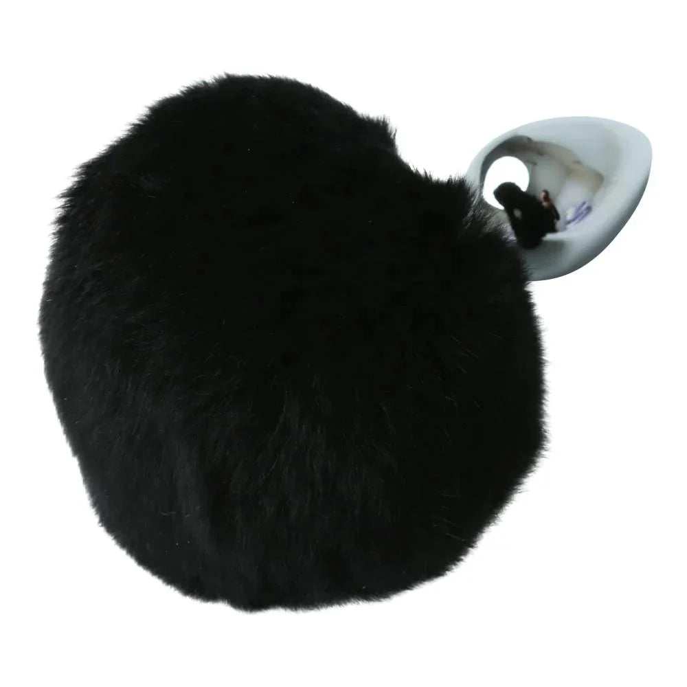 Sportsheets Midnight Metal Bunny Butt Plug