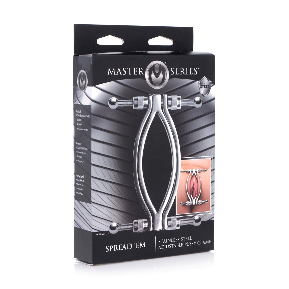 Stainless Steel Adjustable Pussy Clamp