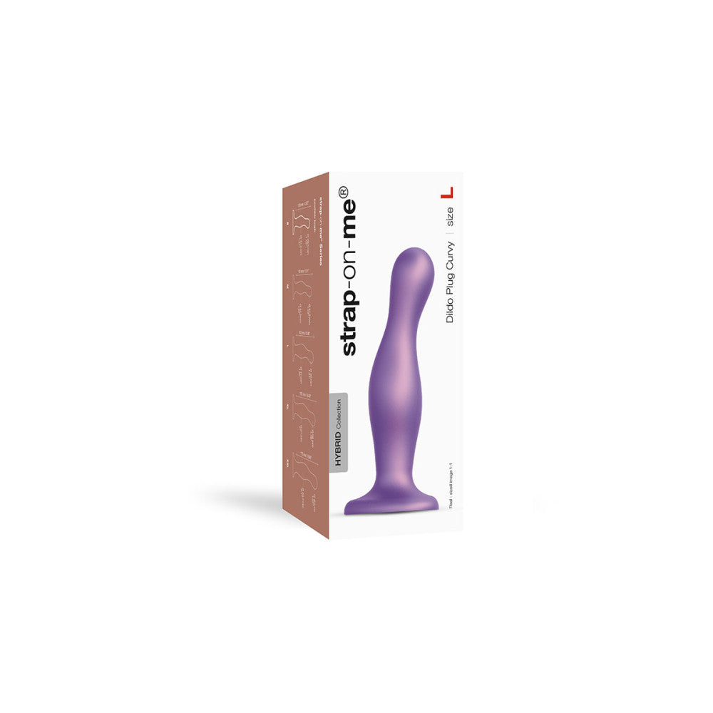 Strap-On-Me Curvy Dildo Plug