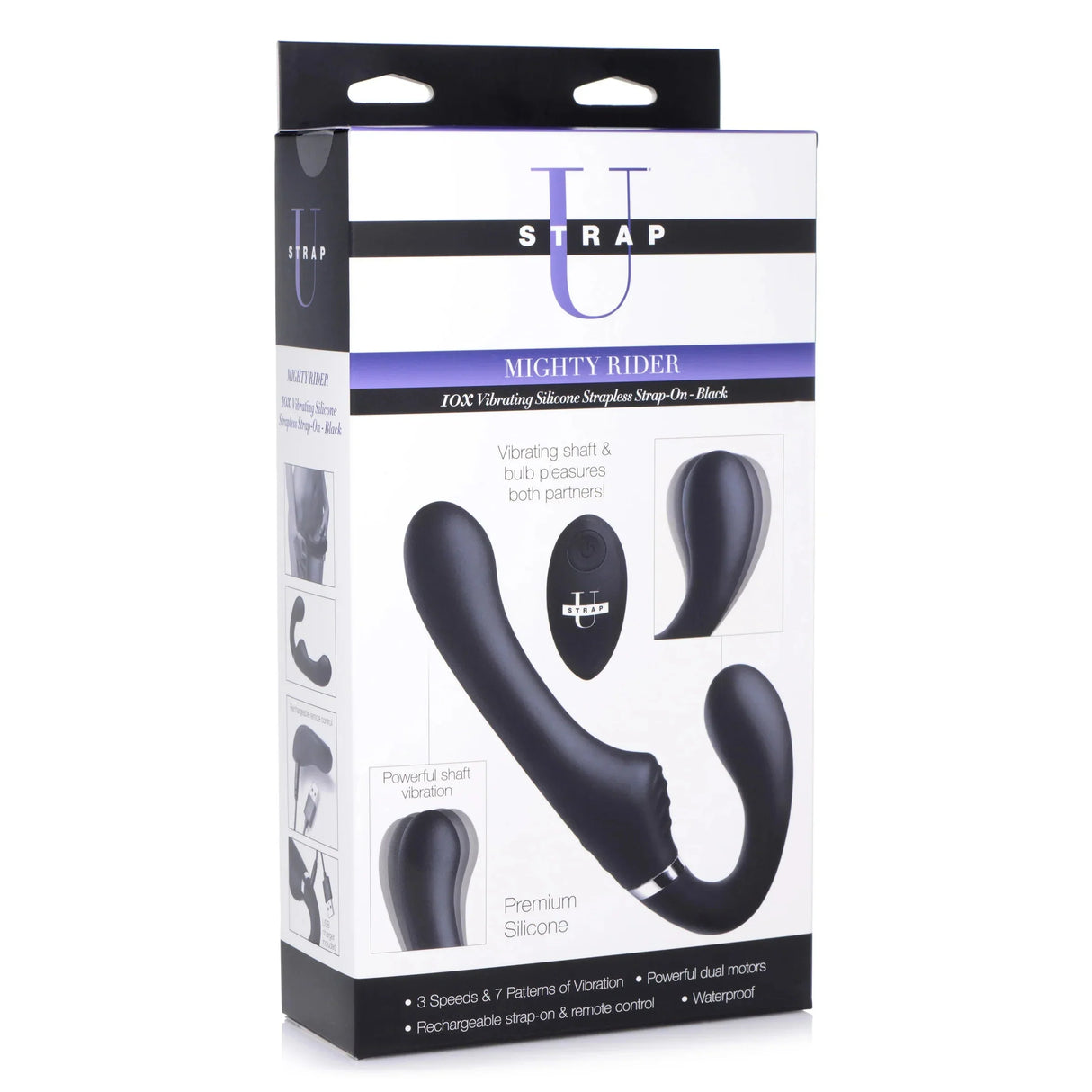 Strap U Mighty Rider Strapless Strap-On Vibe
