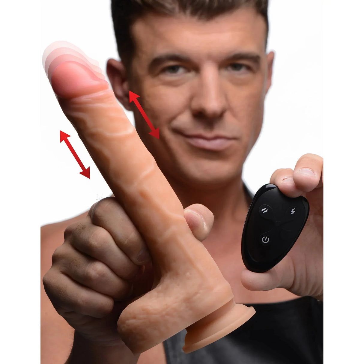 Strap U Real-Thrust Remote Dildo