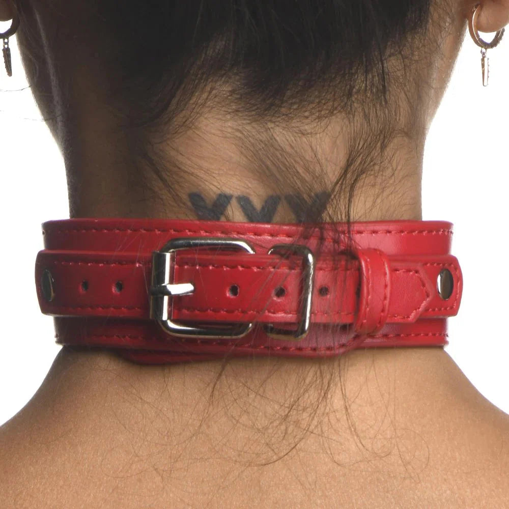 Strict Red Female Chest Harness