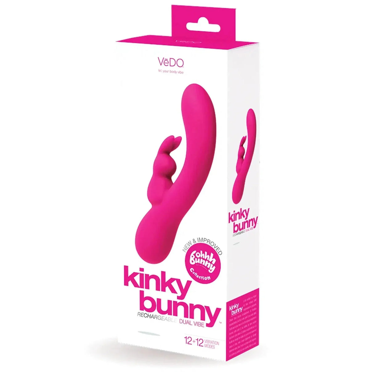 VeDO Kinky Bunny Plus Rechargeable Dual Vibe