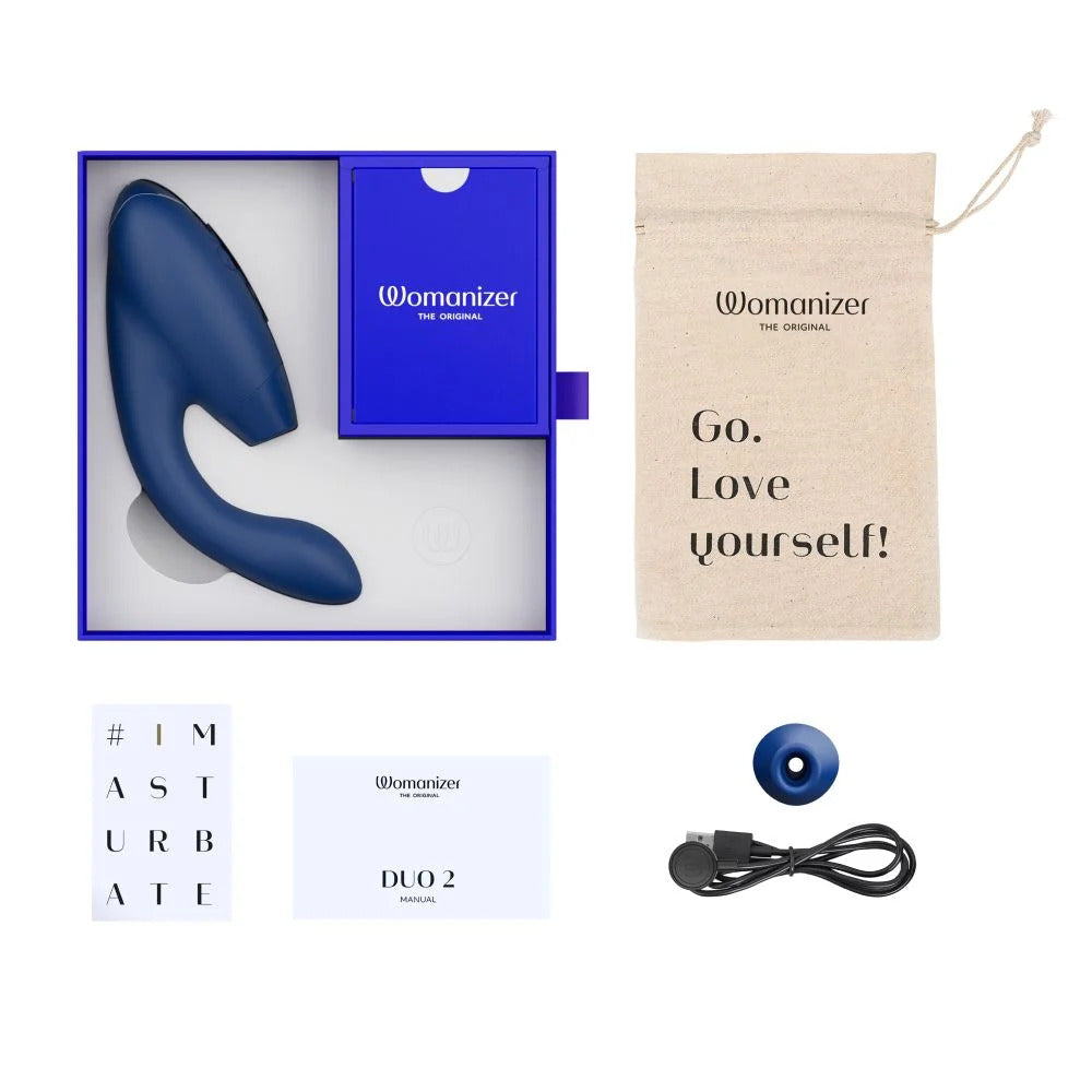 Womanizer DUO 2 Dual Clitoral & G-Spot Stimulator