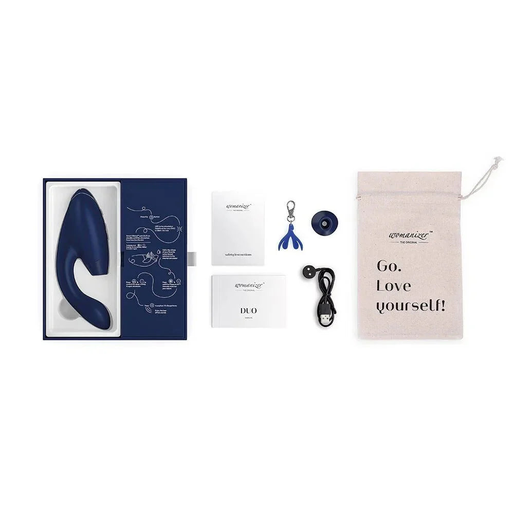 Womanizer Duo Clitoral & G-Spot Stimulator