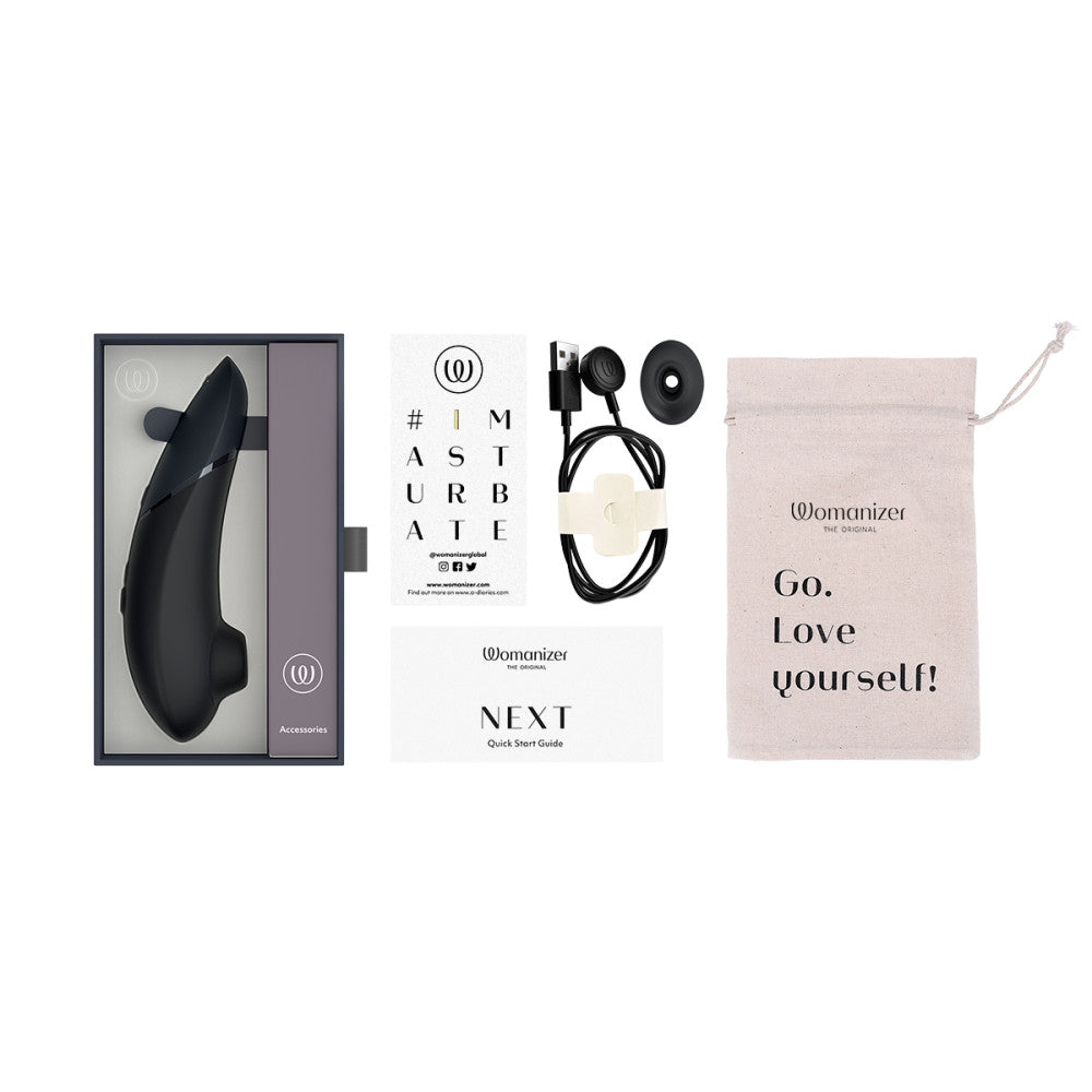 Womanizer Next 3D Climax Control Pleasure Air Clitoral Stimulator