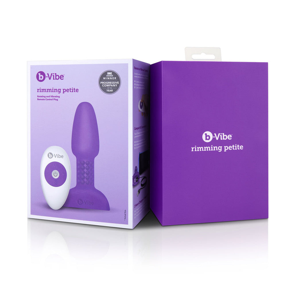 b-Vibe Petite Wireless Rimming Butt Plug
