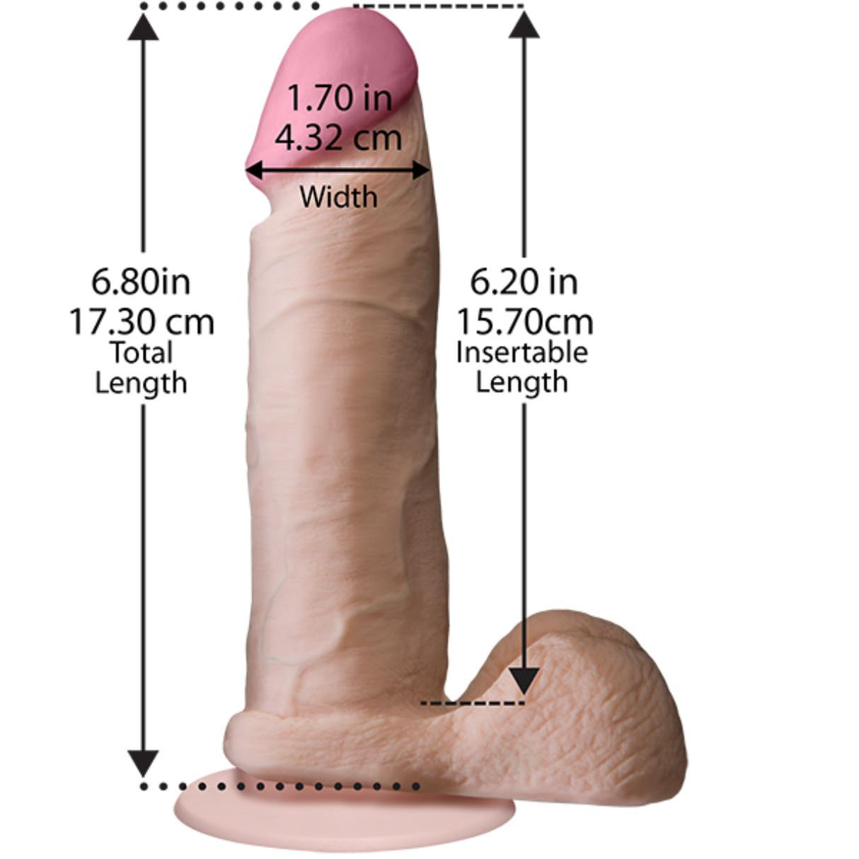 Doc Johnson Lifelike Dildo