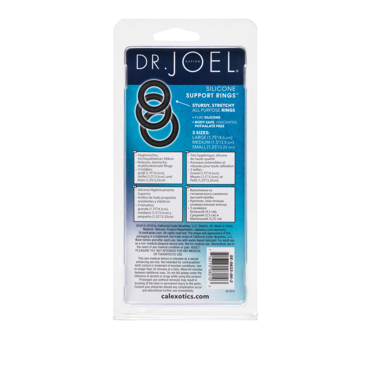 Dr. Joel Kaplan Stay Hard Cock Ring Set
