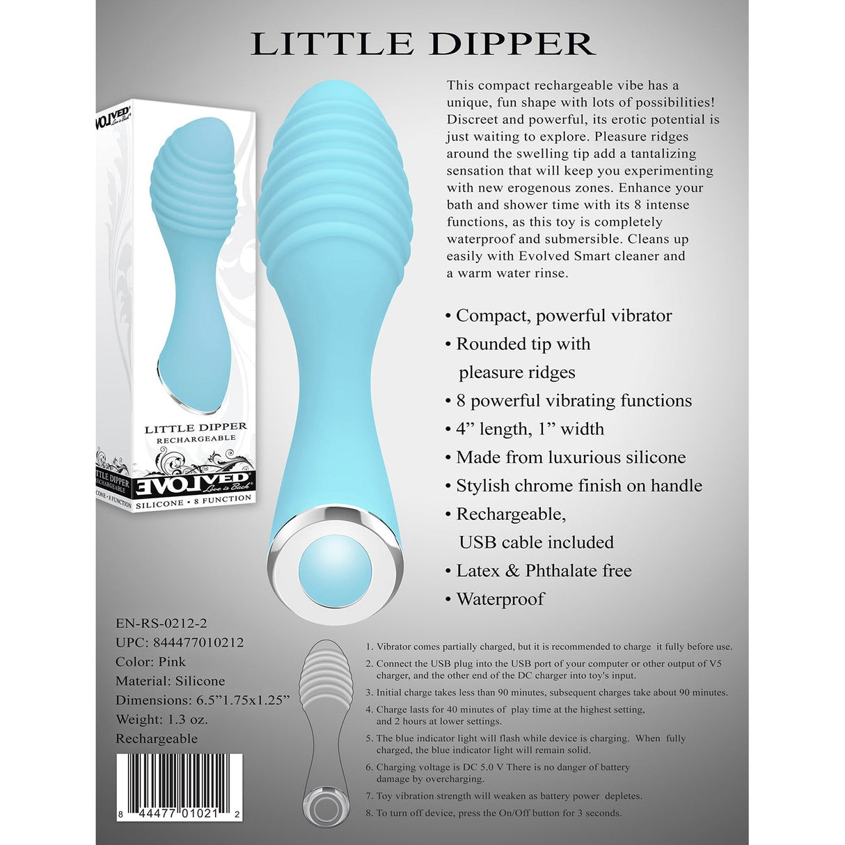 Rechargeable Mini Vibrator