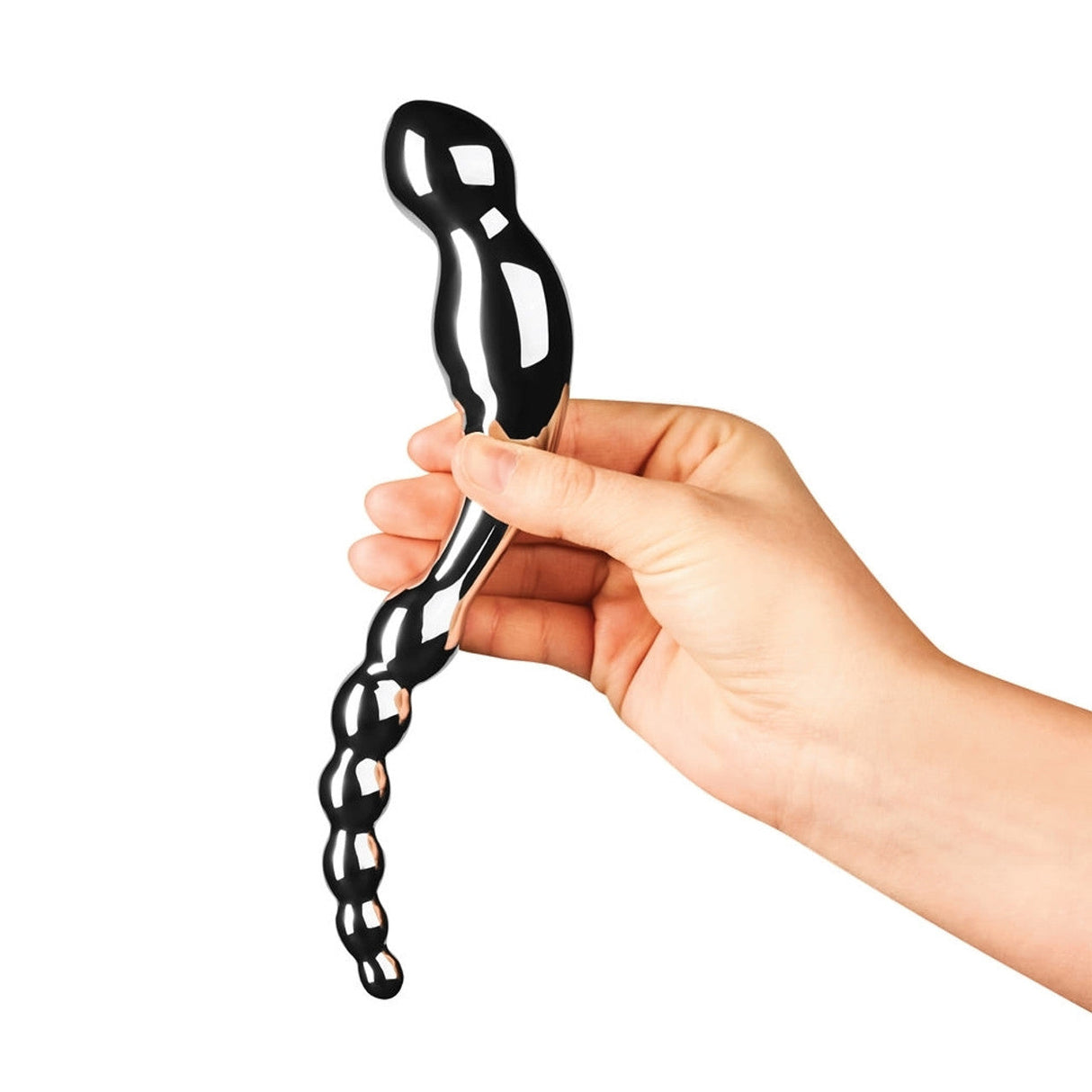 Le Wand Swerve Double-Sided Stainless Steel Pleasure Tool