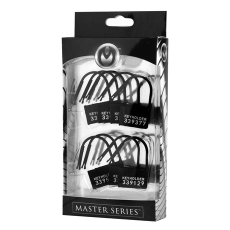 10-Pack Keyholder Numbered Plastic Chastity Locks