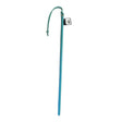 24 Inch Leather Wrapped Cane - Blue