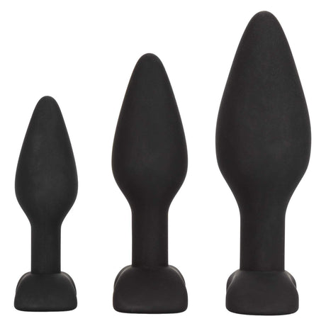3 Piece Silicone Anal Exerciser Kit