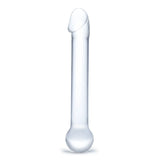 7" Realistic Head Glass Dildo