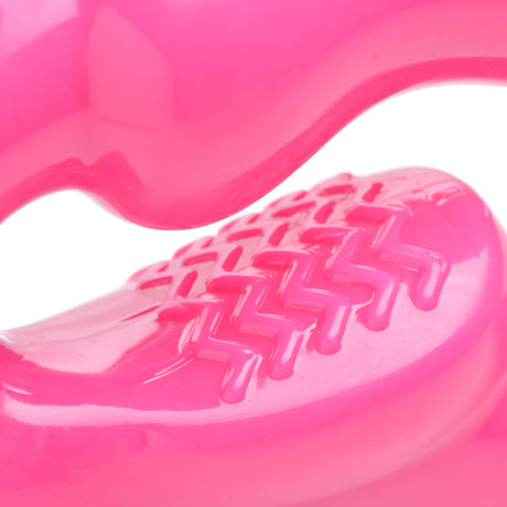 7X Revolver Slim 8 Inch Vibrating Strapless Strap-on - Pink