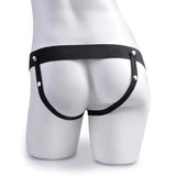 9 Inch Hollow Squirting Realistic Strap-On with Balls