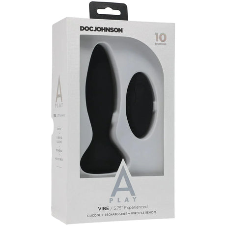 A-Play Beginner Vibrating Remote Butt Plug