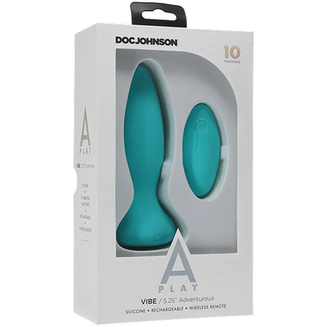 A-Play Beginner Vibrating Remote Butt Plug