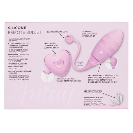 Amour Silicone Bullet Vibrator