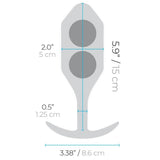 B-Vibe Weighted Snug Plug 5