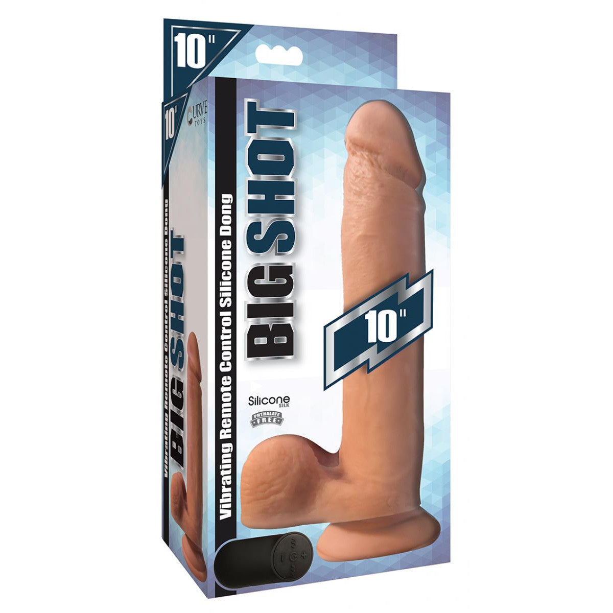 Big Shot Liquid Vibrating Silicone Dildo