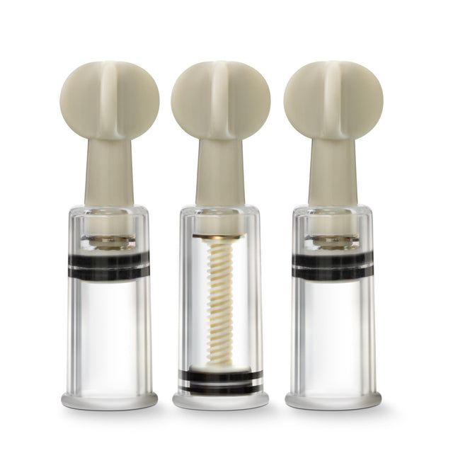 Blush 3-Pack Temptasia Clit and Nipple Twist Suckers