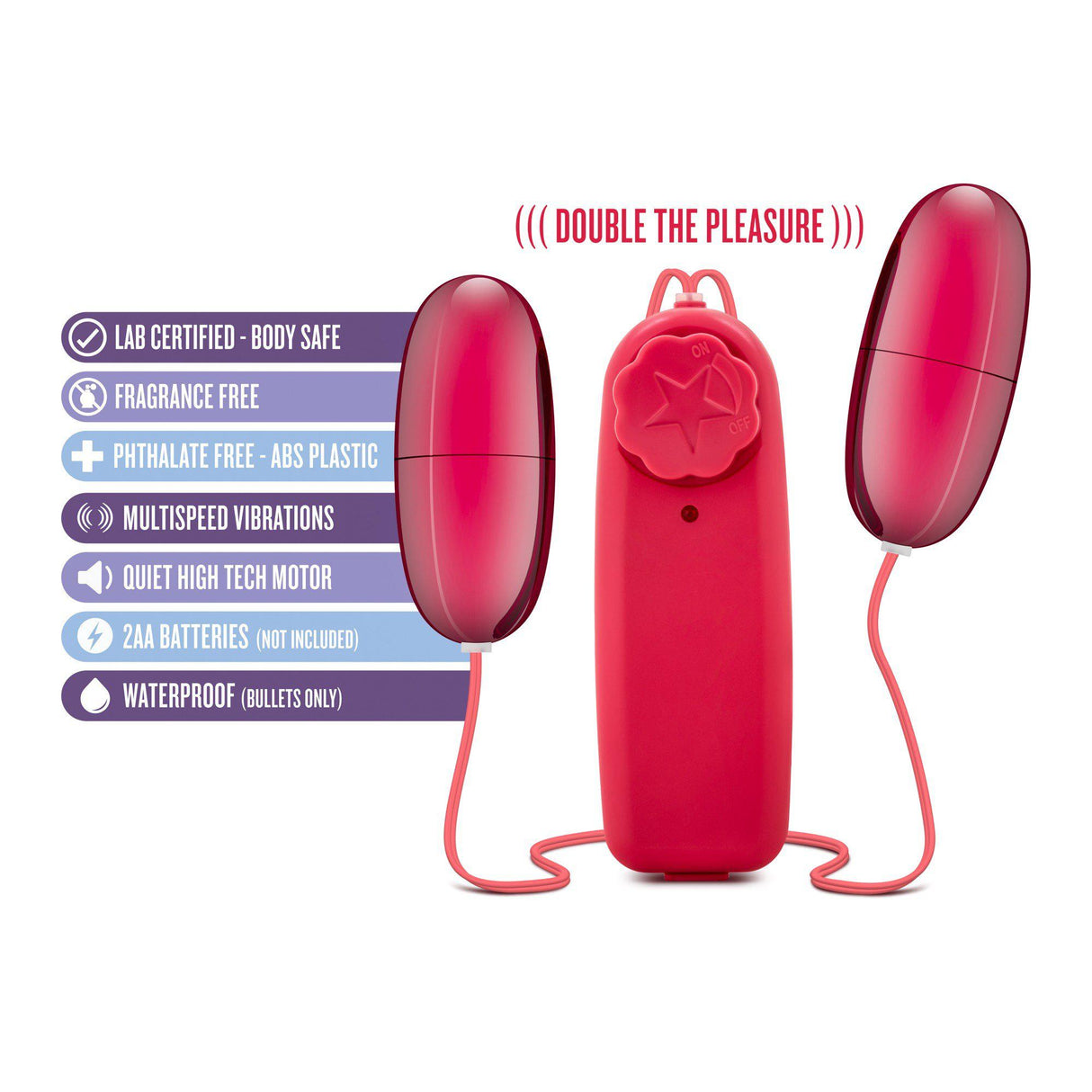 Blush B Yours Double Pop Eggs