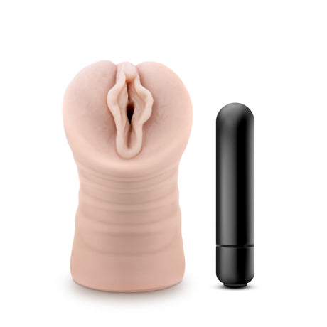 Blush M For Men Vibrating Masturbator - Ashley