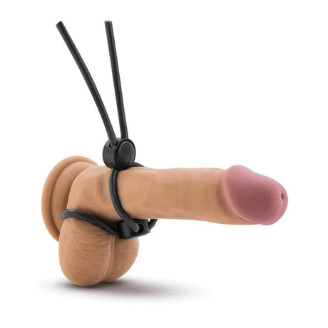 Blush Stay Hard Silicone Double Loop Cock Ring