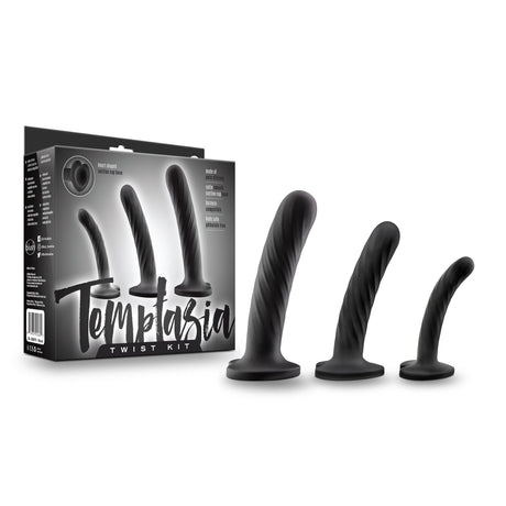 Blush Temptasia Twist Dildo Set for Men