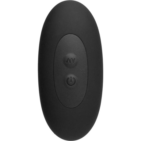 Body Extensions Be Aroused Vibrating 2 Piece Black Hollow Silicone Strap On Set