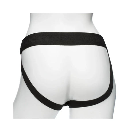 Body Extensions Be Ready 4 Piece Hollow Silicone Strap On Set - Black